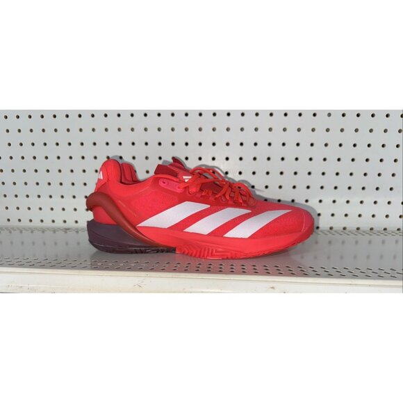 Adidas Adizero Cybersonic 2 Mens Athletic Tennis Pickleball Shoes Size 11 Red - Picture 1 of 9